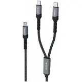 Swissten NABÍJECÍ KABEL 2v1 USB-C