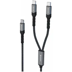 USB kábel - Swissten NABÍJECÍ KABEL 2v1 USB-C - 1