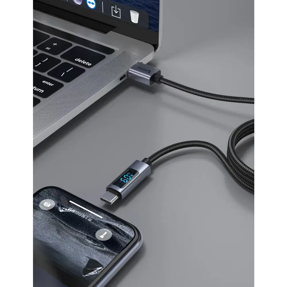 Kábel USB A a USB C.
