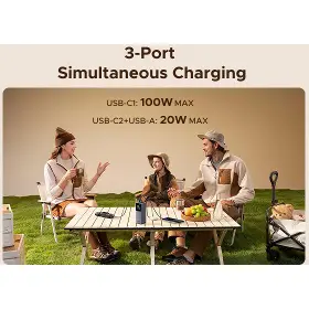 Powerbanka - Ugreen 55987B 20000 mAh 165W - 21