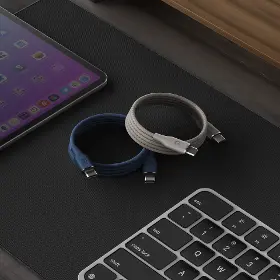 USB-C kabel - Energea ENERGEA Helix 60 1,5m Blue - 3