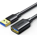 Ugreen 10368 USB-A(F) to USB-A(M) 1m Black