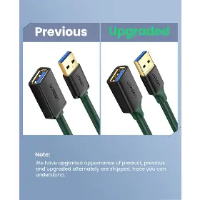 Prodlužovací kabel - Ugreen 10373 USB-A(F) to USB-A(M) 2m Black - 8