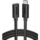 Ugreen 40574 USB-C (M) - USB-C (F) 0,5m Black