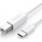 Ugreen 40417 USB-C/USB-B 1,5m White
