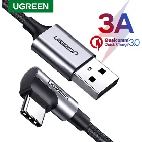 Kabel - Ugreen 50941 USB-A/USB-C 1m Black - 3