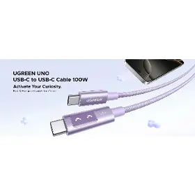 USB-C kabel - Ugreen 65216 USB-C/USB-C 2m Purple - 5