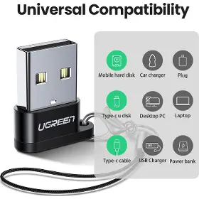 Adaptér - Ugreen 50568 USB A - USB C Mini - 7