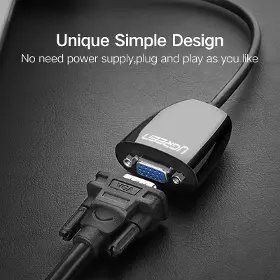 Redukce - Ugreen 40253 Reduction HDMI/VGA - 6