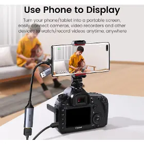 Redukce - Ugreen 40189 redukce z HDMI na USB-A/USB-C - 9