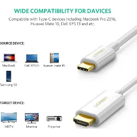 HDMI kabel - Ugreen 30841 HDMI/USB-C - 4
