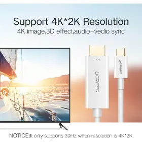 HDMI kabel - Ugreen 30841 HDMI/USB-C - 5