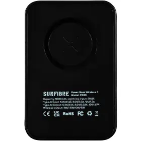 Powerbanka - Sunfibre FW33B 5000mAh Black - 4