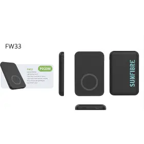 Powerbanka - Sunfibre FW33B 5000mAh Black - 8