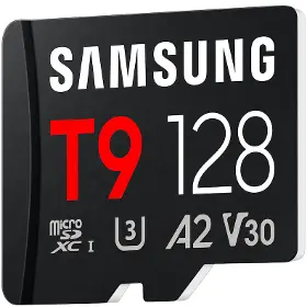 Paměťová karta - Samsung T9 microSD 128GB + USB Adaptér - 3