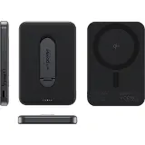 PanzerGlass PowerBank 5000 mAh 20 W MagSafe Qi2/USB-C BLACK