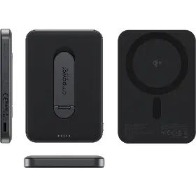 Power bank - PanzerGlass PowerBank 5000 mAh 20 W MagSafe Qi2/USB-C BLACK - 1