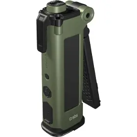 Power bank - SBS Solar SOS PowerBank WILD gear 3000 mAh flashlight  BLACK - 1