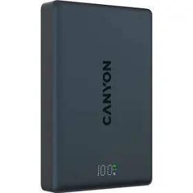 Powerbanka - Canyon magnetic power bank PB511B OnPower 511 PD20W 10000mAh Aluminium Interstellar Black - 1