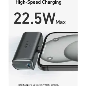 Powerbanka - Anker Nano 5000mAh 225W Black - 8