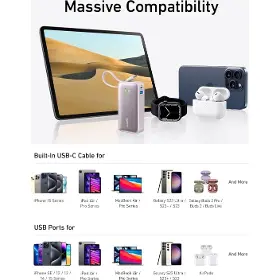 Powerbanka - Anker 545 10000mAh 30W USB-C Green - 6