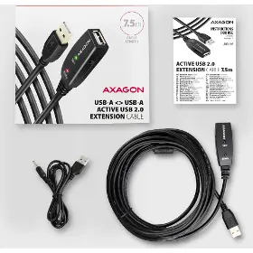 Predlžovací kábel - Axagon ADR-207 - 2