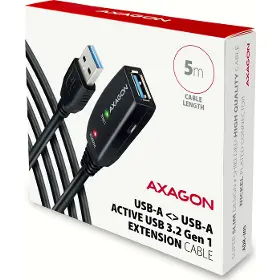 Predlžovací kábel - Axagon ADR-305 - 8
