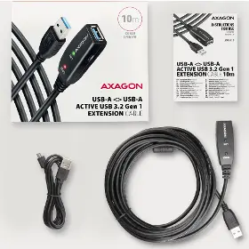 Predlžovací kábel - Axagon ADR-310 - 2