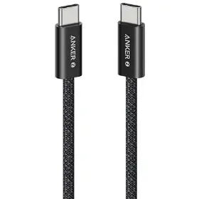 USB kábel - Anker Zolo USB-C/USB-C 1,8m černý - 1