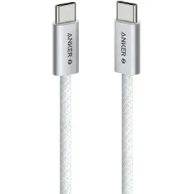 USB kábel - Anker  Zolo USB-C/USB-C 1m bílý - 1