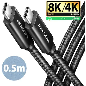 Kábel - Axagon BUCM4X-CM05AB - 2