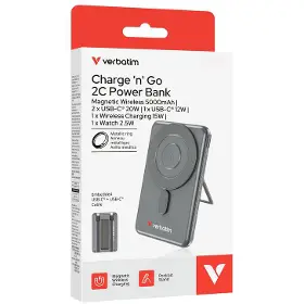 Power bank - Verbatim Charge 'n' Go 2C, 5000mAh - 4