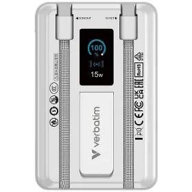 Power bank - Verbatim Charge 'n' Go C+C, 10000 mAh - 4