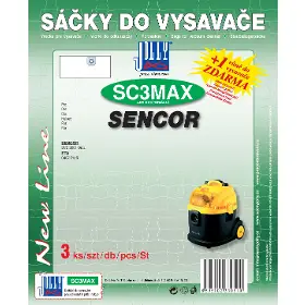 Sáčky do vysavače - Jolly SC 3 - 1
