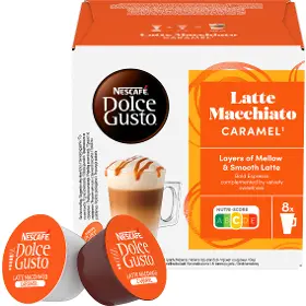 Kapsuly Dolce Gusto - Nescafé Dolce Gusto Latte Macchiato Caramel 8 porcií (16 kapsúl) - 3