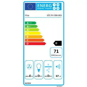 Digestoř - Elica ERA C BL/A/72 - 4