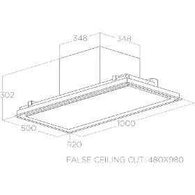 Odsávač pár - Elica ILLUSION H30 WH/A/100 - 7