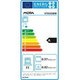 Vstavaná rúra - MORA VTS 545 BW - 6