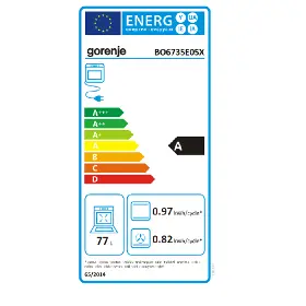 Vestavná trouba - Gorenje BO6735E05X - 26
