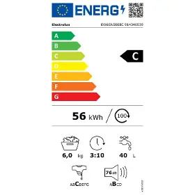 Spredu plnená práčka - Electrolux EW6SN506BC - 3