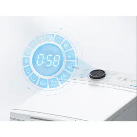 Vrchem plněná pračka - Midea MF100T80B/W-CZ - 4
