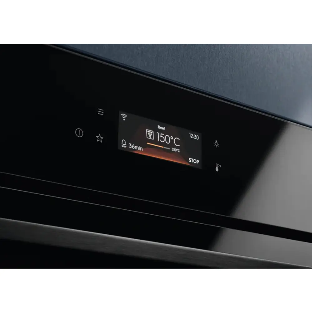 Electrolux vstavan parn rra s dotykovm ovldanm.