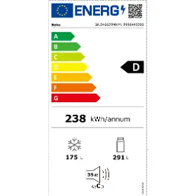 Americká (SBS) chladnička - Beko GNO46623MXPN - 4