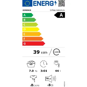 Pračka předem plněná - Gorenje WPNEI74ASWIFI - 11