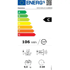 Sušička prádla - Electrolux EW7D494GUC - 4