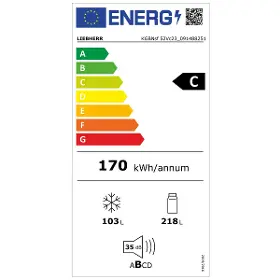 Kombinovaná lednice - Liebherr KGBNsf 52Vc23 + Záruka 10 let po registraci  - 21