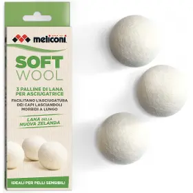 Gumená guľa do sušičiek - Meliconi 621026 Soft Wool - 3
