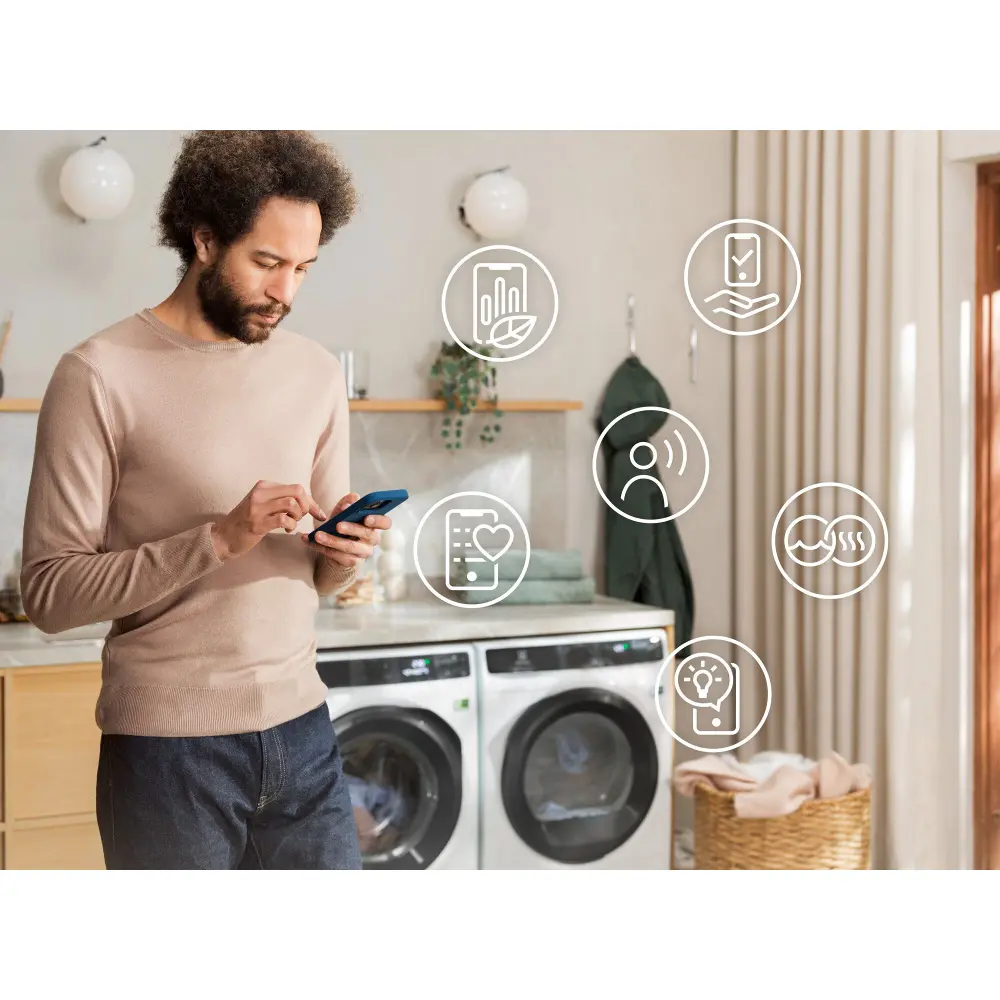 Sušičky Electrolux mobilná aplikácia.