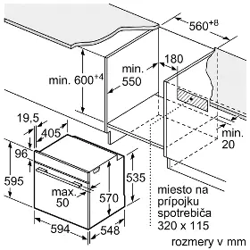 Vestavná trouba - Bosch HBA514BB3 + Cashback 1 000 Kč - 4