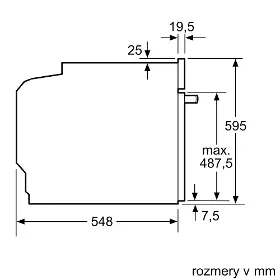 Vestavná trouba - Bosch HBA534EB3 - 6